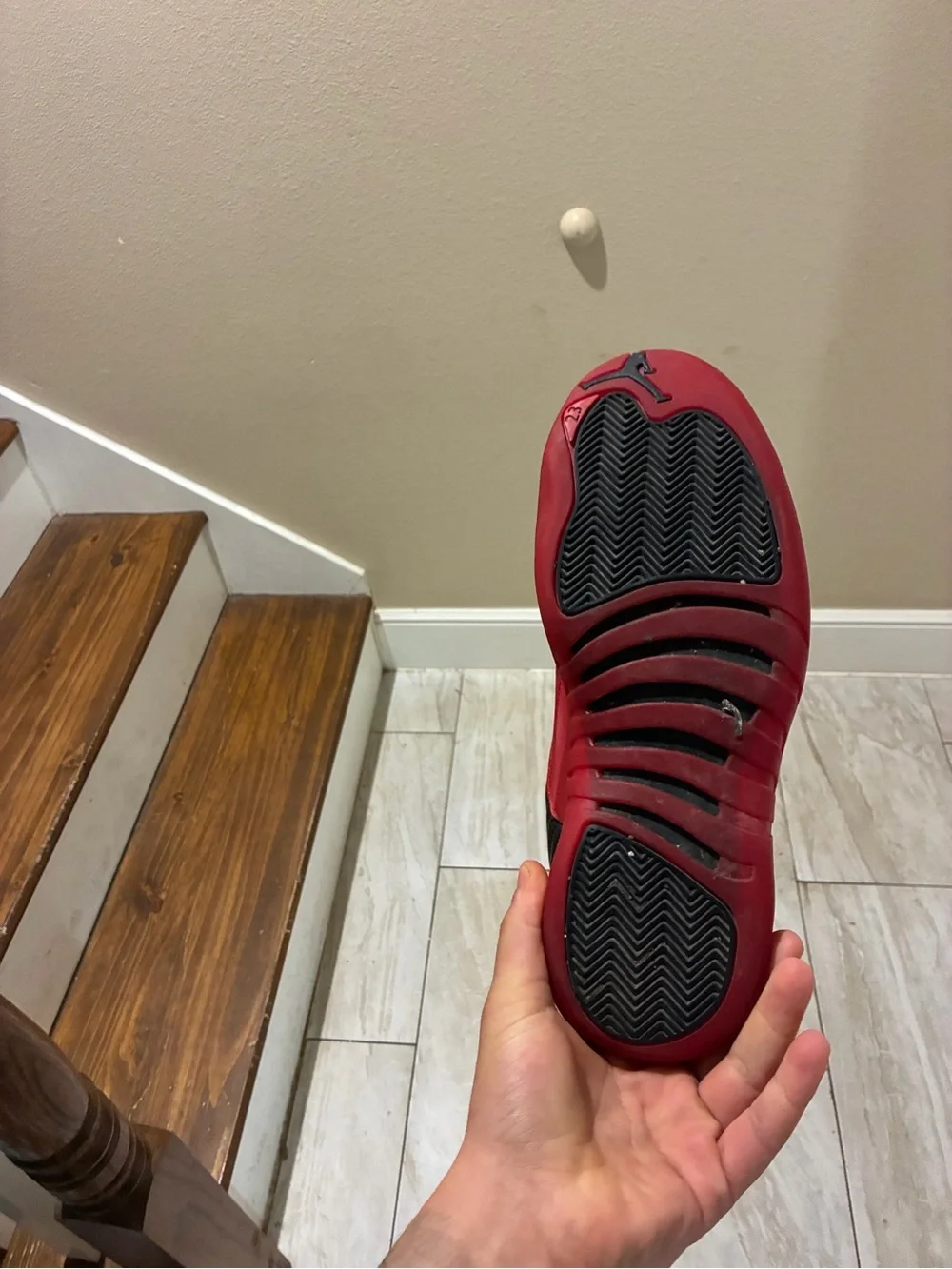 Jordan Men's Basketball Sneakers - Red/Black